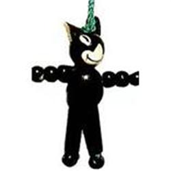 1930 FELIX CAT WOODEN TOY * OLD VINTAGE JOINTED#2270301