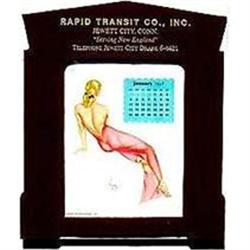 vintage 1948 VARGA LEATHERETTE PINUP CALENDAR #2270302