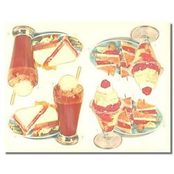 old vintage sandwiches ICE CREAM soda sign #2270341