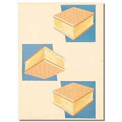 old vintage ICE CREAM SANDWICH SODA SIGN poster#2270343