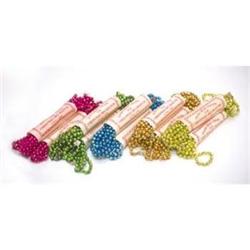 4 old vintage GLASS BEAD XMAS GARLANDS 1940s #2270362