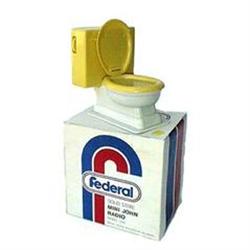 VINTAGE RADIO ~ TOILET IN BOX 1960S #2270370