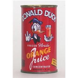 old disney DONALD DUCK ORANGE JUICE CAN #2270376