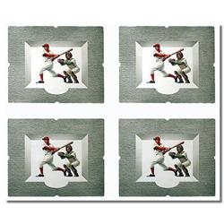 BASEBALL PLAYERS STORE SIGN poster ~ vintage #2270391