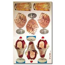 ICE CREAM LEMONADE SIGN ~ VINTAGE DISPLAYS #2270406