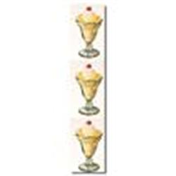1953 PINEAPPLE SUNDAES STORE SIGN POSTER ~ #2270410