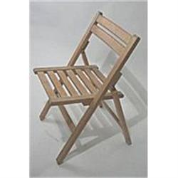 vintage England Slat Wood Folding Chair 1940s #2270447