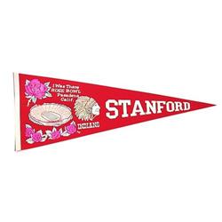 1972 ROSE BOWL PASADENA Felt Pennant * STANFORD#2270471