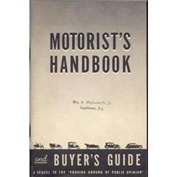vintage GENERAL MOTORS MOTORIST'S HANDBOOK #2270484