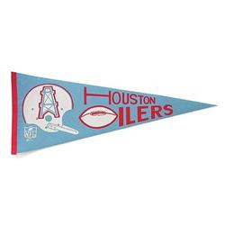 vintage Houston Oilers Felt Football pennant #2270488