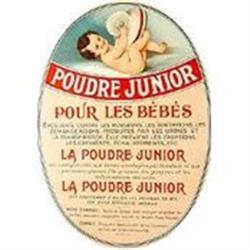 FRENCH BABY LITHO POSTER 1910 VINTAGE OLD #2270512