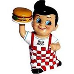 BIG BOY BANK * VINTAGE BIG BOY PLASTIC PIGGY #2270531