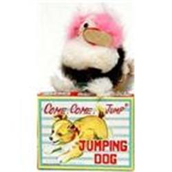 WIND-UP TOY DOG * OLD VINTAGE JAPAN WIND UP TOY#2270532