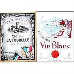 FRENCH WINE LABELS * 100 OLD VINTAGE FRENCH #2270562