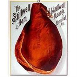 VINTAGE STORE SIGN * OLD VINTAGE STILLWELL HAM #2270598