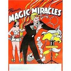 MAGIC MIRACLE POSTER * OLD VINTAGE 1950S #2270614