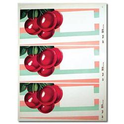 CHERRY FRUIT SIGN * OLD VINTAGE 1959 CHERRIES #2270622