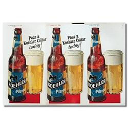 KOEHLER BEER SIGN * OLD VINTAGE 1957 LIQUOR #2270624