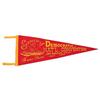 Image 1 : DEMOCRATIC CONVENTION PENNANT * OLD VINTAGE #2270626