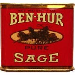 BEN HUR TIN * OLD VINTAGE BEN HUR SPICE TIN #2270642