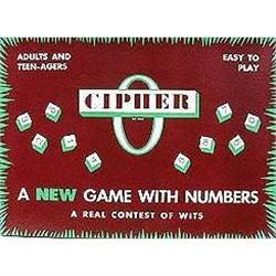 CIPHER BOARD GAME * VINTAGE OLD 1958 GAME BOARD#2270653