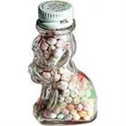 DOG CANDY JAR * OLD VINTAGE 1948 DOG GLASS #2270654