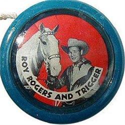 ROY ROGERS YO-YO TOY * OLD VINTAGE TRIGGER #2270656