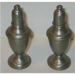 old vintage INTERNATIONAL Glass Pewter Salt #2270680