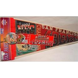 VINTAGE FOOTBALL PENNANTS * 3 OLD LOT * PIN #2270690