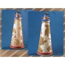 JIM SHORE LIGHTHOUSE MAP SHORELIGHT STATUE * #2270718
