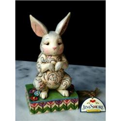 JIM SHORE ENESCO BUNNY RABBIT STATUE #2270728