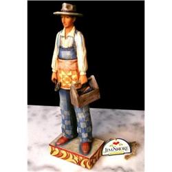 JIM SHORE WORKING MAN W TOOLS STATUE * ENESCO #2270729