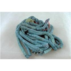 10 VINTAGE BELGUIM DUSTY BLUE SEQUIN STRANDS #2270768