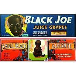 18 VINTAGE BLACK AMERICANA CRATE LABELS / NEGRO#2270835