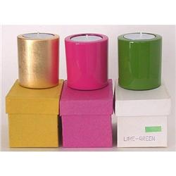 3 VINTAGE JAPANESE LACQUERWARE WOODEN CANDLE #2270845