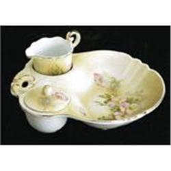 PORCELAIN BERRY PRINT TEA SET / NEW #2270857