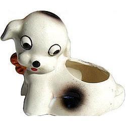 VINTAGE OCCUPIED JAPAN BONZO DOG STATUE #2270874