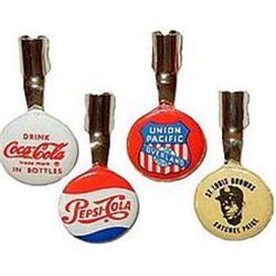 12 VINTAGE SODA PENCIL CLIPS / ORANGE CRUSH #2270879