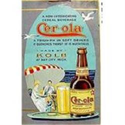 VINTAGE CER-OLA SODA COLA SIGN  #2270885