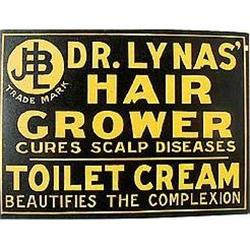 VINTAGE DR. LYNAS LOGANSPORT HAIR SIGN #2270889