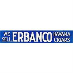 VINTAGE ERBANCO HAVANA CARDBOARD SIGN #2270890