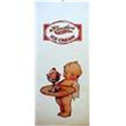 VINTAGE HENDERLS ICE CREAM SIGN / DOLL #2270898