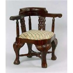 DOLL HOUSE VICTORIAN CHAIR / NEW #2270908