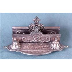 CAST IRON INKSTAND / NEW #2270940