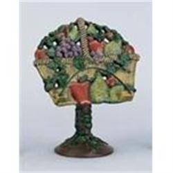 CAST IRON FRUIT BASKET COOKBOOK STAND / NEW #2270944