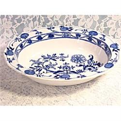 Meissen Blue Onion Oval Vegetable Serving Bowl #2270968
