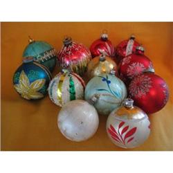 West Germany Christmas Ornaments-Mixed Lot of #2271247