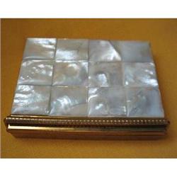 Volupte Swinglock Mother Of Pearl Vanity Bag #2271249