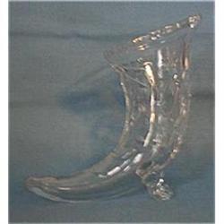 Cut Crystal Cornucopia Vase #2271283