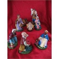 Hand Painted Nativity Set Made in Italy #2271291
